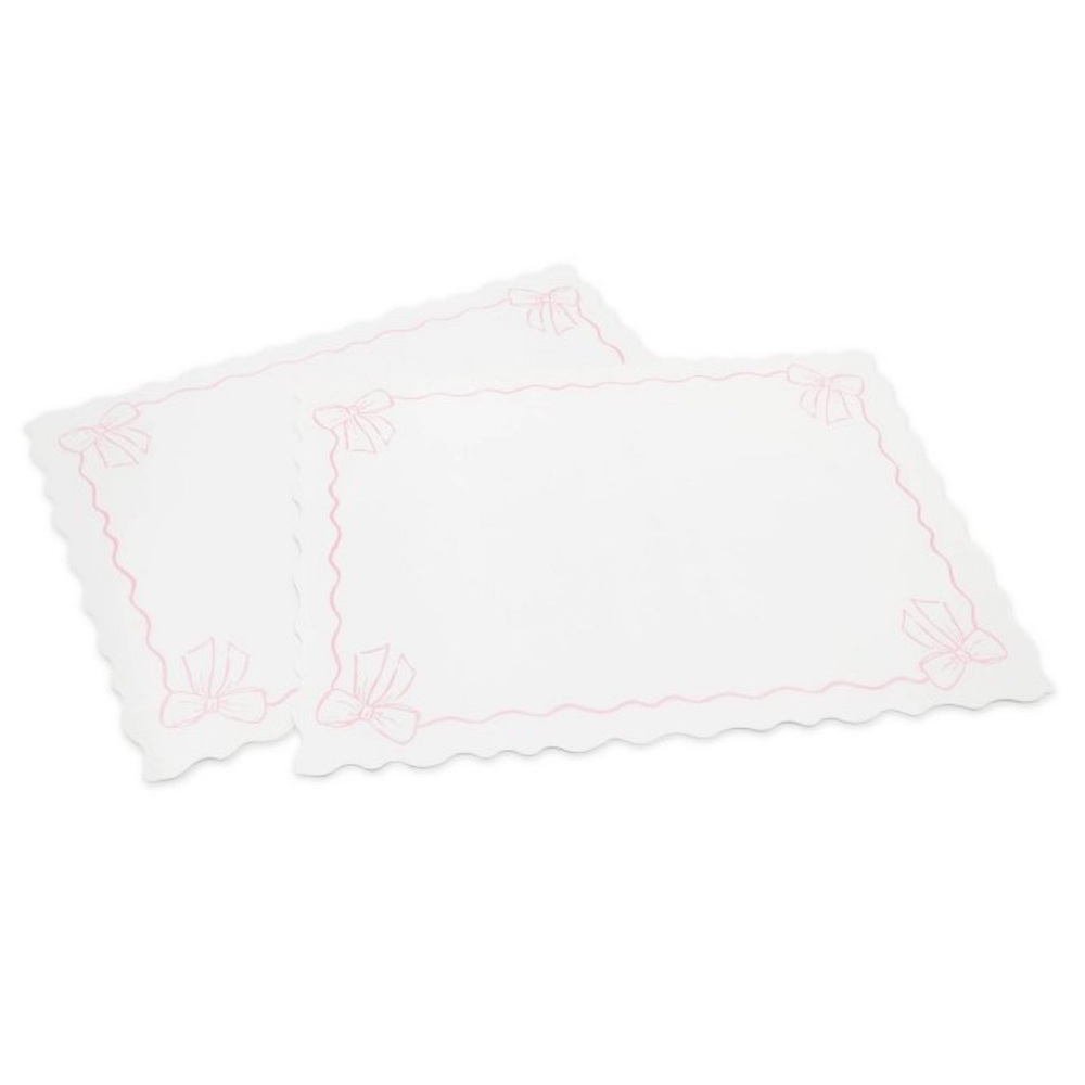 Valentine’s Day Target Bullseye 2024 Bow Placemats 2 total placemats